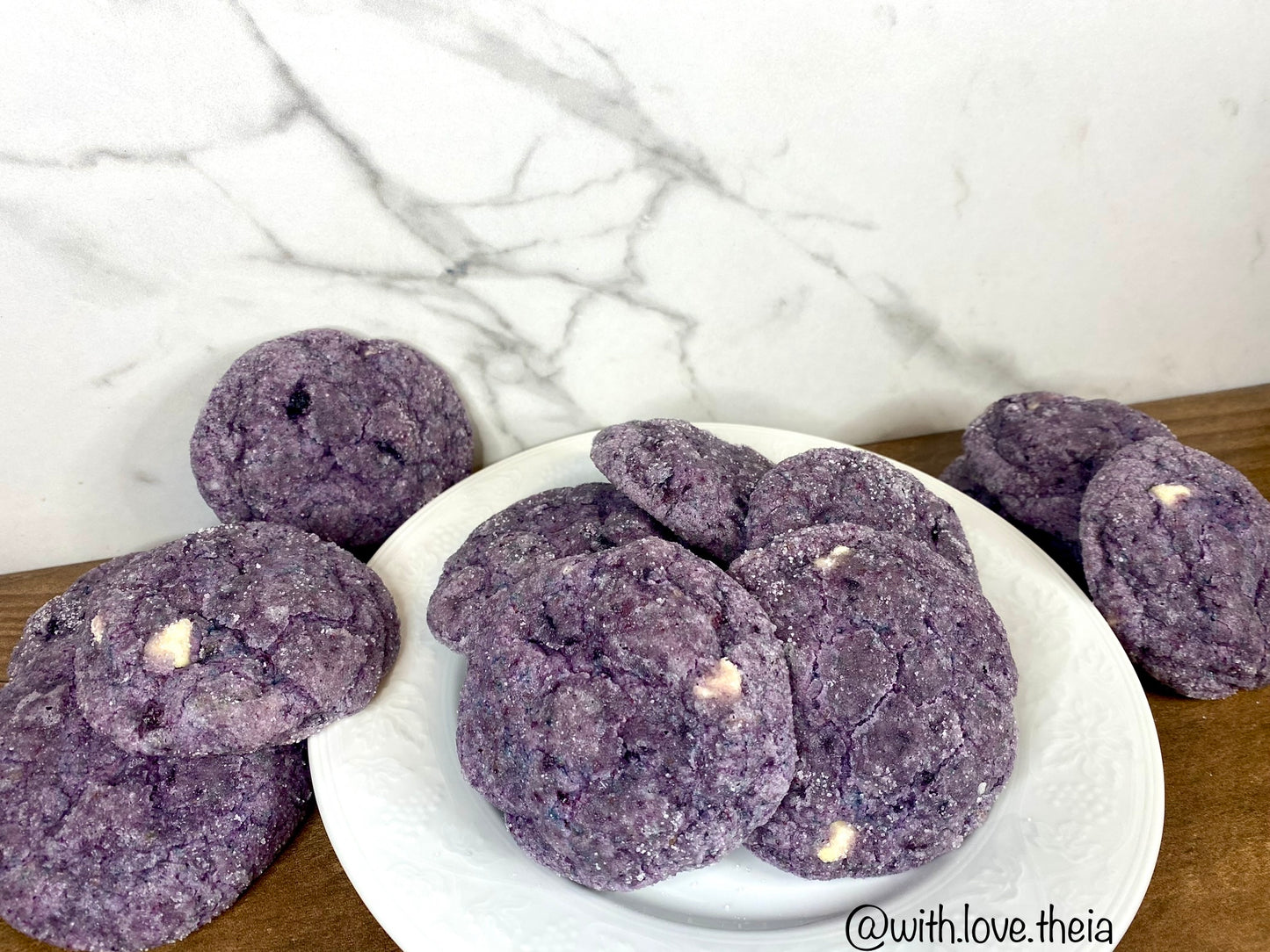 Written in the Stars: Blueberry Lemon White Chocolate Cookie
