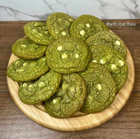 Matcha Made In Heaven: Matcha White Chocolate Chip Cookie