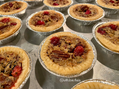 The Pie-fect Love: Pecan Orange Cranberry Butter Tart